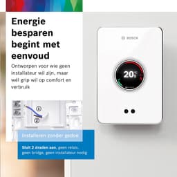 Bosch EasyControl slimme thermostaat - wit (bedraad) — thumbnail 6