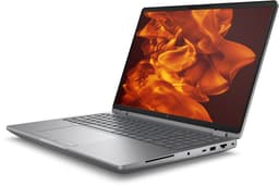 "HP ZBook Fury G1i 16 Intel Core Ultra 7 255HX Mobiel werkstation 40,6 cm (16"") WUXGA 16 GB DDR5-SDRAM 512 GB SSD NVIDIA RTX PRO 1000 Blackwell Wi-Fi 7 (802.11be) Windows 11 Pro AI Workstation, AI PC Zilver" — thumbnail 2