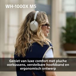 Sony WH-1000XM5 - Draadloze koptelefoon met Noise Cancelling - Zilver — thumbnail 15
