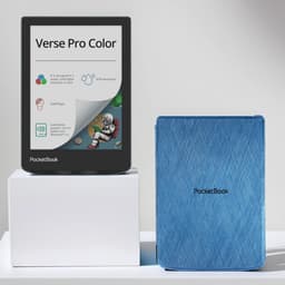 PocketBook Verse Pro Color - Stormy Sea + Blauw PocketBook hoesje — thumbnail 1