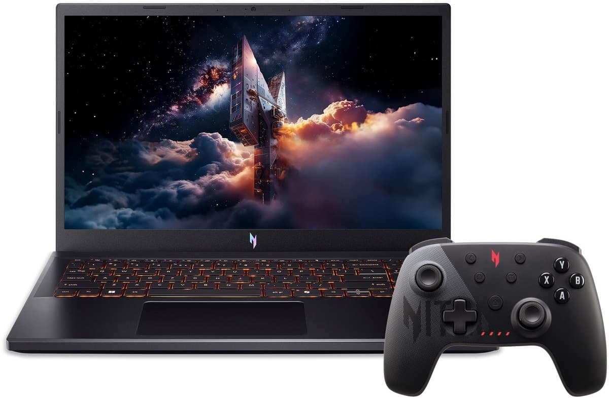 Acer Nitro V 15 ANV15-52-99L7 - Gaming Laptop - 15.6 inch 165Hz - i9-13900H - 32GB - 1TB SSD - RTX 5060 - Zwart - inclusief Nitro Wireless Controller — afbeelding 1