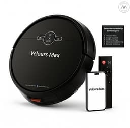 Velours Max® - Robotstofzuiger met Dweilfunctie - Robot Stofzuiger - Slimme Navigatie - Met Laadstation - Automatisch Oplaadstation - Dweilrobot - Huisdieren - Robotstofzuigers met Dweilfunctie - Robotstofzuigers - Stofzuiger - Stofzuigers — thumbnail 2