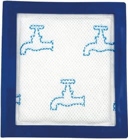 Multaparts® uitwasbaar filter geschikt voor AEG LX9 series & Electrolux UC.. series | Motorfilter in rubberen houder | Afmetingen: 15,5 x 14,3 x 2 cm | Alternatief voor AEG 1184129029 — thumbnail 1