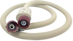 Aanvoerslang met waterstop voor wasmachine of vaatwasser | 2.5 meter lengte | 3/4" aansluiting voor op de kraan en machine | Geïntegreerd waterslot voorkomt veel waterschade | Multaparts® huismerk — thumbnail 3