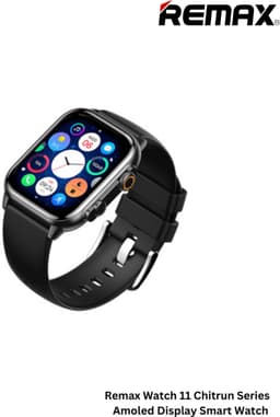 Remax WATCH11 - SmartWatch - Chitrun AMOLED Display - Zwart — thumbnail 1