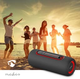 Nedis Bluetooth-Speaker - 240 min - Handheld Ontwerp - 30 W - Stereo - Ingebouwde microfoon - X5 - Zwart — thumbnail 7