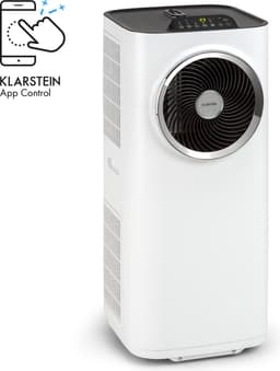 Klarstein mobiele airconditioner met luchtafvoerslang, 5-in-1 airconditioner, ventilator, luchtontvochtiger, luchtreiniger & nachtmodus, app-bediening, kleine & draagbare airconditioner voor thuis & op kantoor, 10000 BTU,9 kW voor 42 m² 50 dB — thumbnail 19