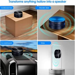 Draadloze Bluetooth Bone Conduction Hummingbird Speaker-zwart — thumbnail 7