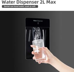CHiQ FBM228NE4DE - Koel-vriescombinatie - 231 Liter - No Frost - 3D Multi-Air Flow - Waterdispenser - Supervriezen - 12 jaar garantie op compressor — thumbnail 3