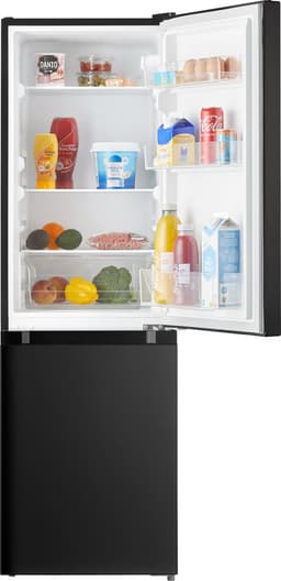 Inventum KV1500B Low Frost energiezuinige koel-vriescombinatie - 150 cm hoog - 174 liter - Energielabel D - Vrijstaand - Zwart — thumbnail 6