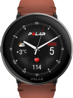 Polar Ignite 3 Titanium- Fitness Smartwatch & GPS Activity Tracker - Leder Brons/Siliconen Zwart - S-L — thumbnail 13