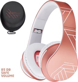 PowerLocus P2 draadloze Over-Ear Koptelefoon Inklapbaar koptelefoon voor kinderen - veilig volume van 85 dB - Bluetooth Hoofdtelefoon - Met microfoon — thumbnail 7