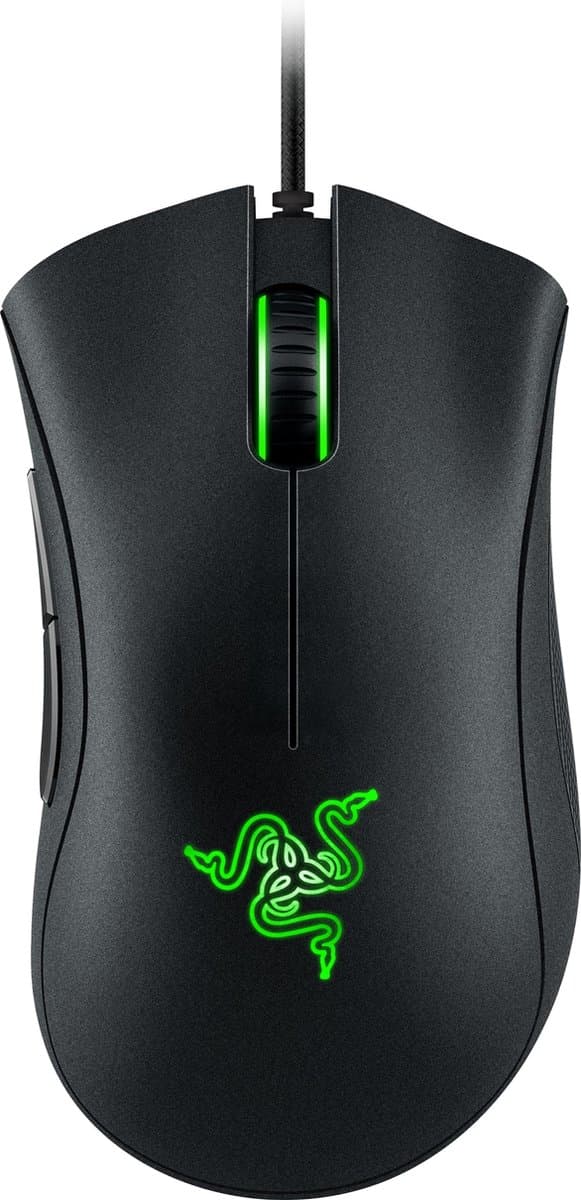 Razer DeathAdder Essential - Bedrade Gaming Muis - Ergonomisch - Programmeerbaar - 6.400 DPI - Optisch - Zwart — afbeelding 1