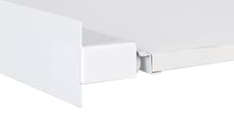 Tussenstuk wasmaschine droger Paulo, aluminium model met XL werkblad — thumbnail 7