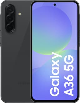 Samsung Galaxy A36 5G - 128GB - Awesome Black — thumbnail 1