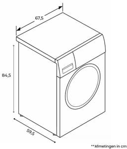 Heinner Warmtepompdroger - 10 KG - Wasdroger - 14 Programma's - Antikreukfunctie - LED display - Trommelverlichting - Wit/Zwart — thumbnail 6