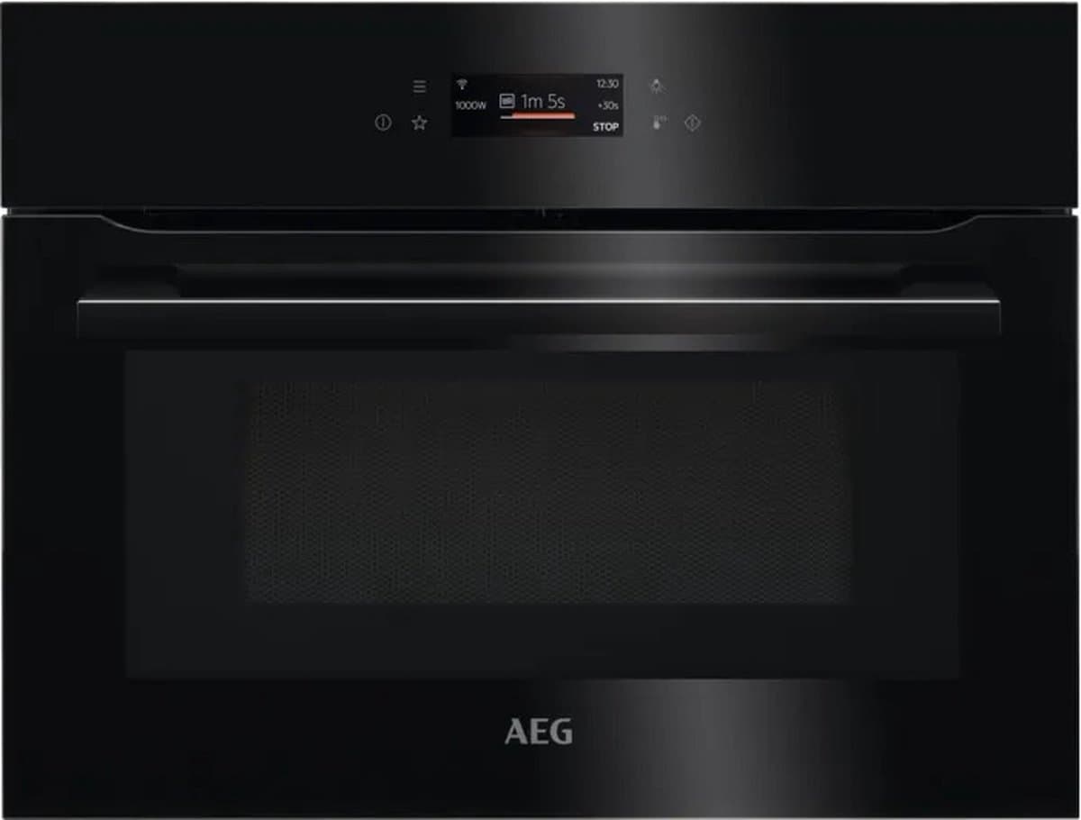 AEG KMF768080B Roestvrijstaal Combinatiemagnetron Ingebouwd 43 l 1000 W — afbeelding 1
