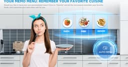 Midea - AG20CF2EBK - Magnetron met grillfunctie - 8 automatische programma's — thumbnail 7