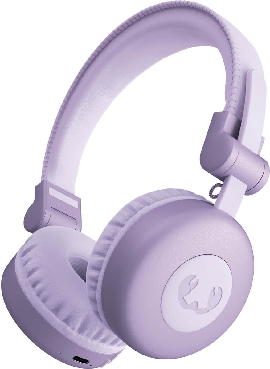 Fresh ‘n Rebel Code Core – Draadloze on-ear koptelefoon – Bluetooth - 30 uur Speeltijd - Lila - Dreamy Lilac 2 — afbeelding 1