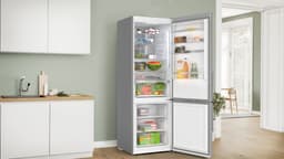 Bosch KGN49AIBT - Serie 6 - Koelkast - Koel-vriescombinatie - 203 x 70 cm - Extra breed - RVS - Energielabel B - Zeer stil- Total No Frost: Nooit meer ontdooien - VitaFresh XXL 0°C: houd etenswaren langer vers met extra ruime vershoudlades — thumbnail 7