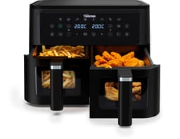 Tristar Dubbele Airfryer FR-9429 - 2x 4,5 Liter - Dubbele Mand - Kijkvenster - 9L - 2500W — thumbnail 13