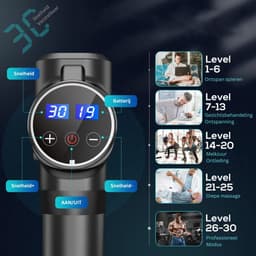 VELTRR® Massage Gun Professioneel - Massage Apparaat - Theragun — thumbnail 5