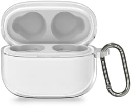 kwmobile Earphones Case for Sony LinkBuds S Case - Clear TPU Silicone Earbuds Cover - Transparent — thumbnail 1