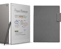 reMarkable® Paper Pro met Marker Plus en Grijze Magnetische Hoes