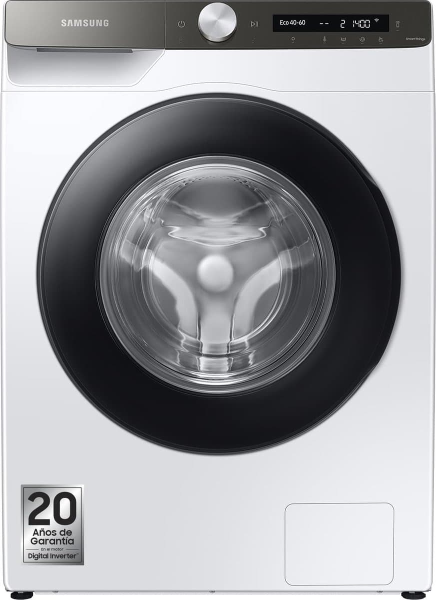 Samsung WW80T534DAE - Wasmachine - Voorbelading - 1400 RPM - A label - 72 dB - Wit - SmartThings — afbeelding 1