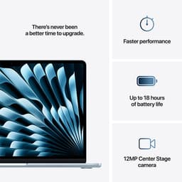 Apple MacBook Air (2025) 13 - M4 - 16 GB - 256 GB - Hemelsblauw — thumbnail 10