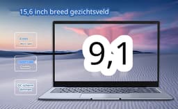 Elementkey PixelPro - Metalen Ultrabook 15.6 Inch Laptop - i5-1240P - 32GB Ram - 1 TB SSD - Vingerafdrukscanner - Grijs — thumbnail 9