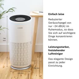 Bosch Air 6000i App-Gestuurde Luchtzuiveraar - Maximale Zuivering voor Grote Ruimtes — thumbnail 5