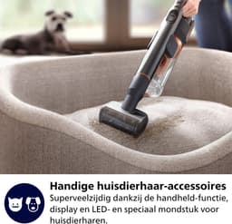 Philips Steelstofzuiger met Dweilfunctie XC7055/01 Aqua - Draadloos en Zonder Zak - Zuigmond met LED Verlichting — thumbnail 7
