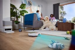 Philips HomeRun Aqua 7000 Series XU7100/02 - Robotstofzuiger met Dweilfunctie - Incl. Laadstation - Wit / Goud - App Connected — thumbnail 18