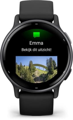 Garmin Vivoactive 5 - Sporthorloge - AMOLED-Scherm - 42 mm - Zwart — thumbnail 4