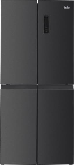 Bella BMD-448DDI - Amerikaanse Koelkast - 4 Deuren - No-Frost - Digitaal Display - 362 liter - Dark Inox — thumbnail 1