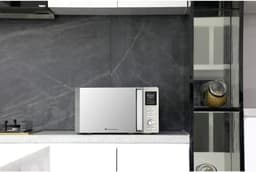 Combimagnetron - CONTINENTAL EDISON - CEMO25SG13S3 - Zilver - 25 L - Spiegeldeur - 900 W - Grill 1000 W - Convectie 1000 W — thumbnail 2