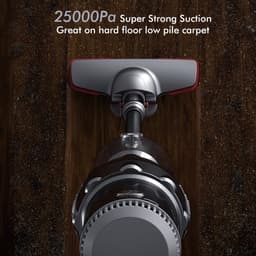 DrPhone EcoClean HandiVac – Handstofzuiger Met Drie Snelheden - 25000 PA Zuigkracht – Wandmotage Design – Vacuüm Cleaner – 1.1 Liter - Transparant — thumbnail 9