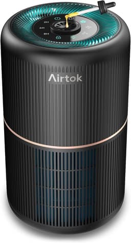 Luchtreiniger met HEPA Filter – Compacte Air Purifier – Voor Schone Lucht in Huis – Stil & Efficiënt – Geschikt voor Slaapkamer & Kantoor — thumbnail 1