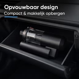 CarMe 2-in-1 Auto Stofzuiger Pro - Zuigen & Blazen - Kruimeldief - 8 Opzetstukken - Oplaadbaar - Handstofzuiger - Air Duster - Zwart — thumbnail 6