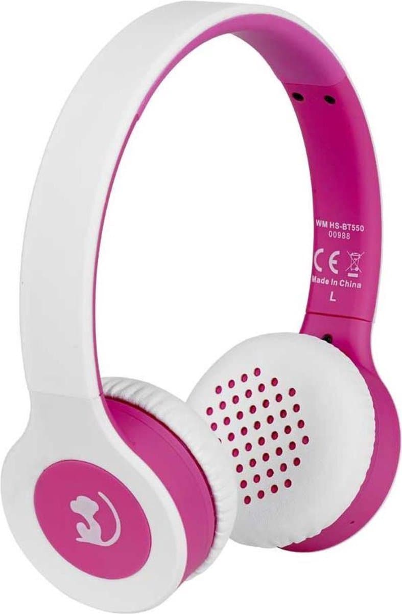 Wonky Monkey Koptelefoon - Roze — afbeelding 1