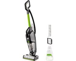 SAVI® Steelstofzuiger met snoer - Steelstofzuiger - Stofzuiger - Grijs /Groen- 25cm x 27cm x 112cm