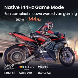 Hisense 55E8S SmartTV - 55 inch - 4K Hi-QLED MiniLED - 2026 - 600 nits - Native 144Hz Game Mode - Built-in Subwoofer - Hi-View AI Engine - Hi-QLED Colour - Total HDR Solution — thumbnail 5