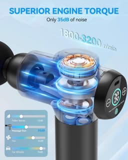 Massage Gun Professioneel - Massage Apparaat - Theragun spierapparaat — thumbnail 5