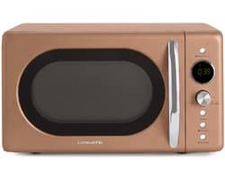 CREATE - Magnetron 20L digitale grill 900W - Mokka - MICROWAVE RETRO