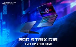 ASUS ROG Strix G16 G614FM Gaming Laptop | 16" 2,5K WUXGA 16:09 165Hz IPS Display | AMD R9-9955HX | 16GB RAM | 1TB SSD | NVIDIA RTX 5060 | Win11 Home | QWERTZ | Eclipse Gray — thumbnail 3