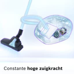Bosch ProSilence BGB6SIL0L Serie 6 - Stofzuiger met zak - 12mtr bereik - HEPA hygienefilter - 66db - Afstandsbediening in handvat - Wit — thumbnail 12