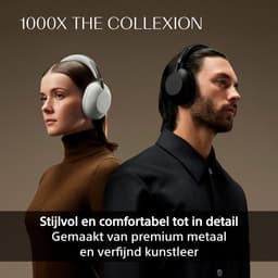 Sony 1000X THE COLLEXION – Premium draadloze koptelefoon met Noise Cancelling - Platinum — thumbnail 17