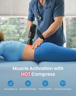 Massage Gun Professioneel - Massage Apparaat - Theragun fitness — thumbnail 5