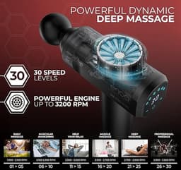 Massage Gun Professioneel - Massage Apparaat - Theragun hersteltool — thumbnail 2